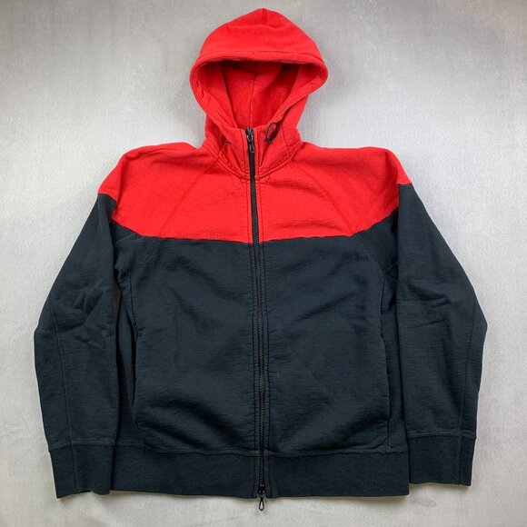 rag & bone Red and Black Hoodie - Picture 1 of 9